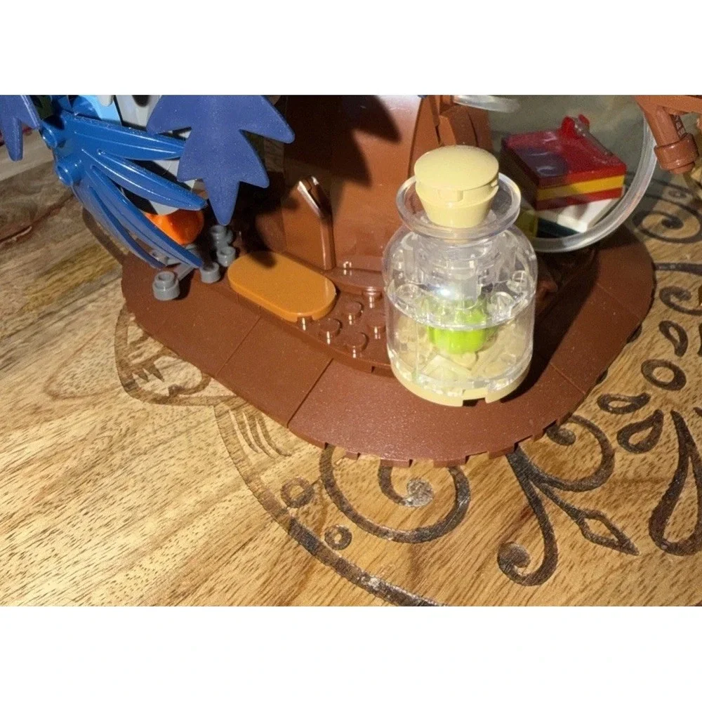 Qlt Qiaoletong Ideas Magic Owl Flower Animal Building Setcollectible Bird Model